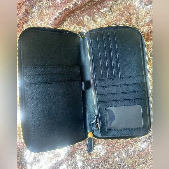 Black Masirs Wallet nwot - Picture 3 of 5